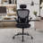 Itziar Ergonomic Desk Chair Office Chair Home Office Mesh Task Chair with Headrest