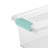 Sterilite Medium Clip Box, Stackable Small Storage Latch Lid Bin, Container Organizes Office, Crafts