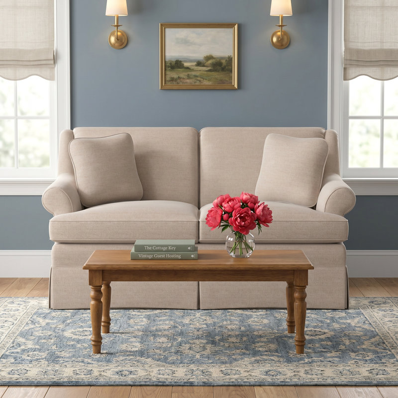 Connor Upholstered 59'' Loveseat, Townhouse 41 Gray, Yes