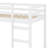 Loft Bed with Ladder and Reinforced Slat Platform-674742092