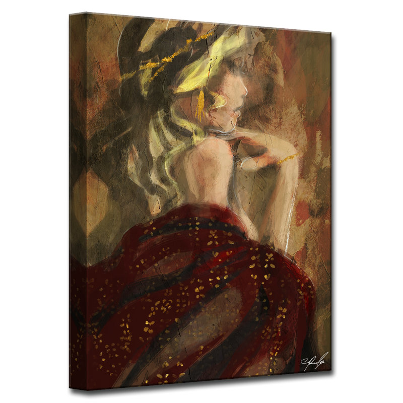 «Decembre», reproduction sur toile, H 30 po x l 24 po x P 1,5 po