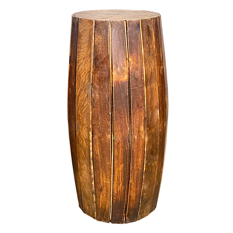 Bois massif Aubepine, Brun