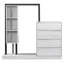 Armoire avec 4 tiroirs et 3 tablettes-423428028