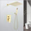 Système de douche de pluie mural de 12 pouces-125774774