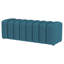 Banc d'appoint rembourré en tissu Shaundrel-1810299547