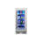 15 Inch Wide 63 Can Capacity Beverage Cooler with alternating (Blue, White, Amber) LED lighting, Door Alarm, Touch Control Panel and Lockable Right Hinged Door