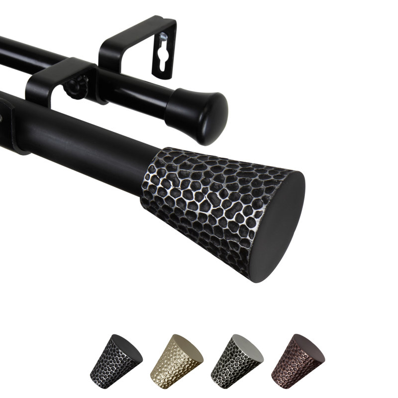 Double 1 po Halldor, Noir, 120" – 170"