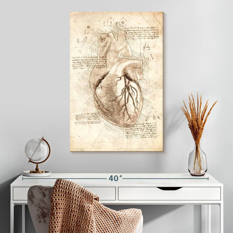 Keiri Human Heart, 30" H x 20" W