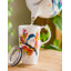 Grande tasse de voyage oiseau à l’arbre cerise 17 onces