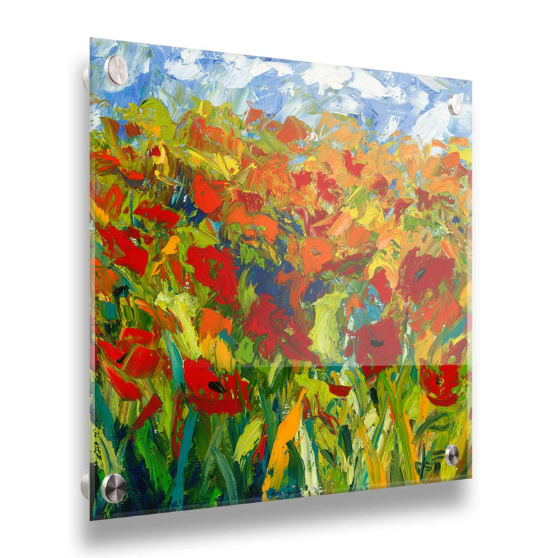 «Spring Fling» par Jeff Boutin sur, Sans cadre en plastique / acrylique, Pas de tapis, H 20 po x l 20 po x P 1 po