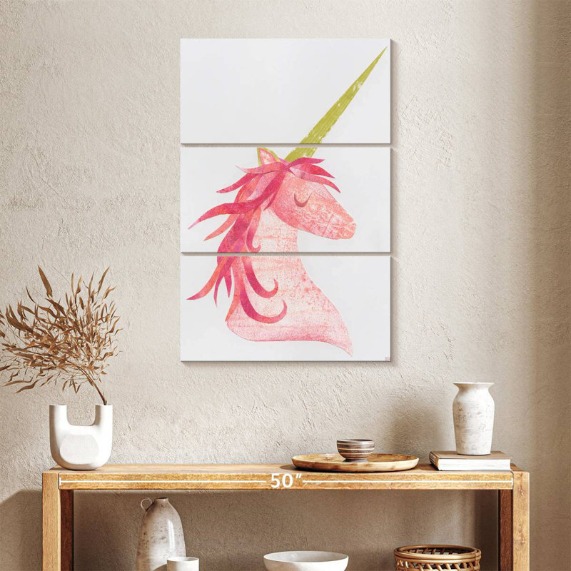 Ashelle licorne magique I, H 57 po x l 36 po