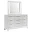 Commode 9 tiroirs avec miroir Heitzman