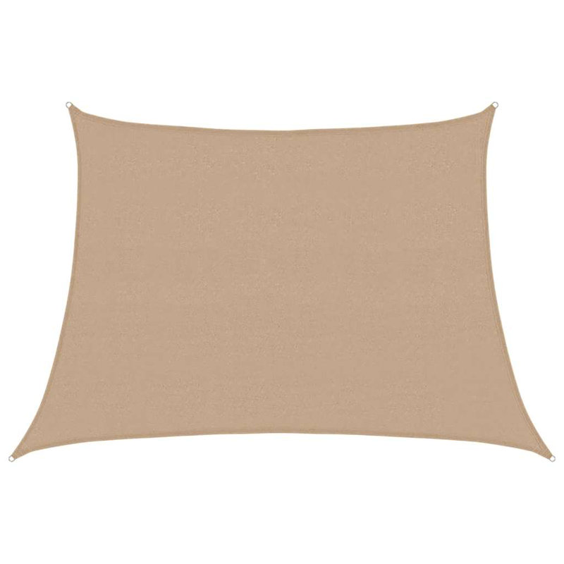 Filippone 0.8m x 3m Rectangular Shade Sail, Taupe