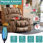 Fauteuil de massage inclinable électrique chauffant Hawking-2114563949