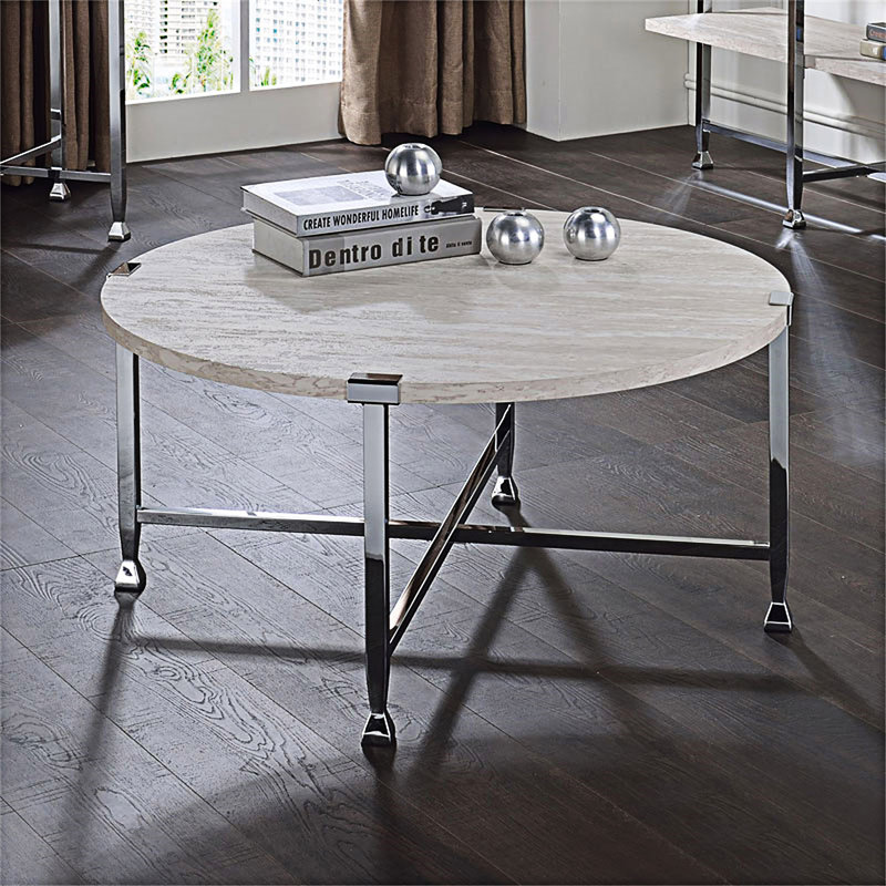 Contemporary Round Coffee Table
