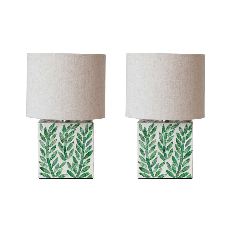 Johnine Wood Table Lamp