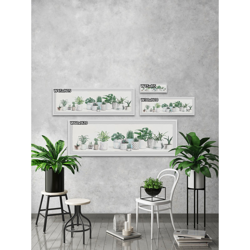 «Breath Of Fresh Air», reproduction encadrée, H 15 po x l 45 po x P 1,5 po