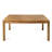 Statler Rectangular Acacia Solid Wood Extendable Outdoor Dining Table , 87.5 " W 36.5 " D
