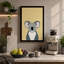 Gentle Koala Modern - Wrapped Canvas-538934806-538934809