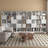 Bookshelf with Storage 3 Bins,70" Tall Bookcase,Arched 5-Tier Open Bookshelves and Bookcases,Farmhouse Wooden Billy Bookcase Display Rack for Bedroom, Living Room, Office,Grey-460779076