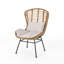 Fauteuil d'appoint contemporain Sleek Living