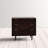 Stylish Ethier 31.8'' Solid Wood Nightstand – 3 Drawer Chest with Mid-Century Modern Tapered Legs-220406924
