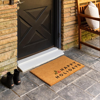 Non-Slip Christmas Doormat