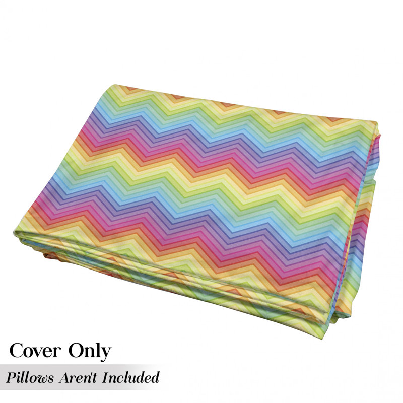Housse de coussin d'extérieur Zig Zag, H 2 po x l 36 po x P 88 po