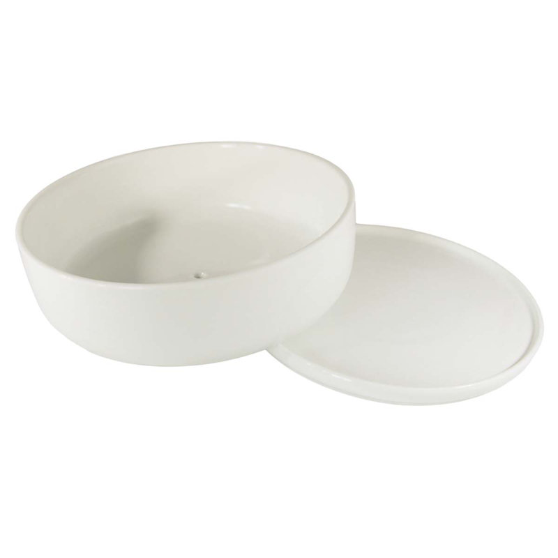 Taiya Ceramic Pot Planter, White