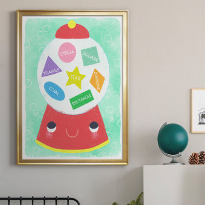 " Gumball Shapes " Painting Print