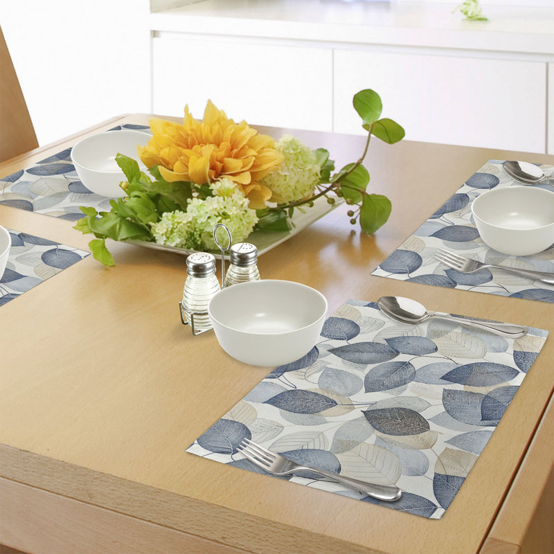 Ensemble de 8 napperons East Urban Home