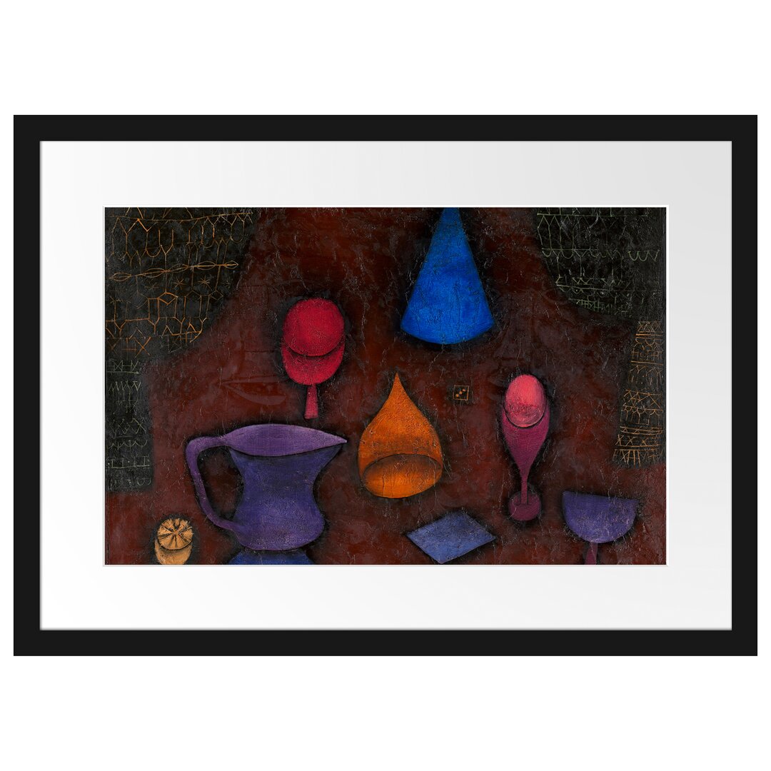 Gerahmter Kunstdruck Still Life von Paul Klee