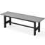 Banc d'extérieur en métal Latoysha-651590809
