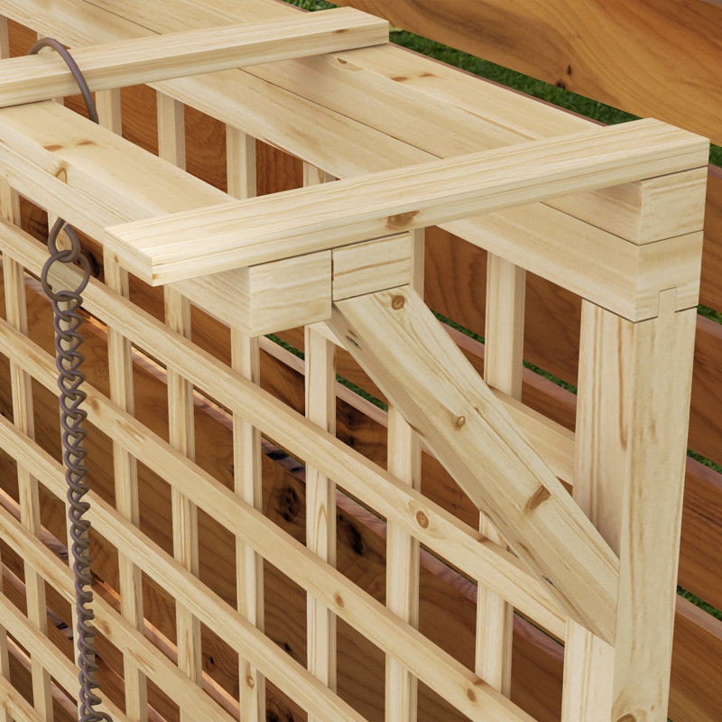 Brexten Wood Elevated Planter