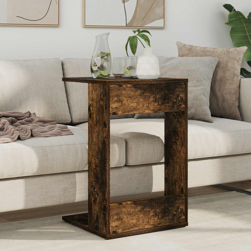 End Table, Smoked Oak