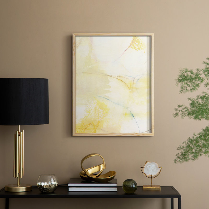 Barxan III Framed Print - Solid Wood, 11" H x 9" W