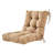 Outdoor 4'' Seat / Back Cushion-1023375333
