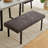3-Piece Mdf Top Dining Table Set 47.2 In. Rectangle Table, 1  Sofa Corner Bench And 1 Bench-1253167179-1270367481