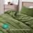 Breeze Cotton Gauze Comforter Bedding Set-99812591-99812592