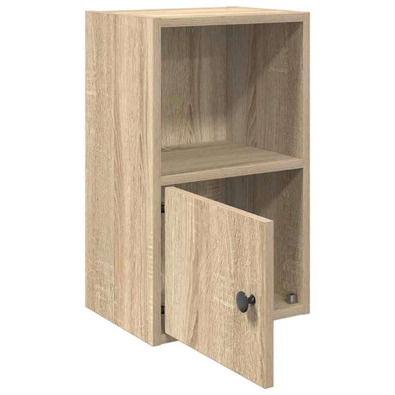 Conary 31cm W Bookcase, Sonoma Oak, (2 Shelves) 52cmH x 31cmW x 24cmD