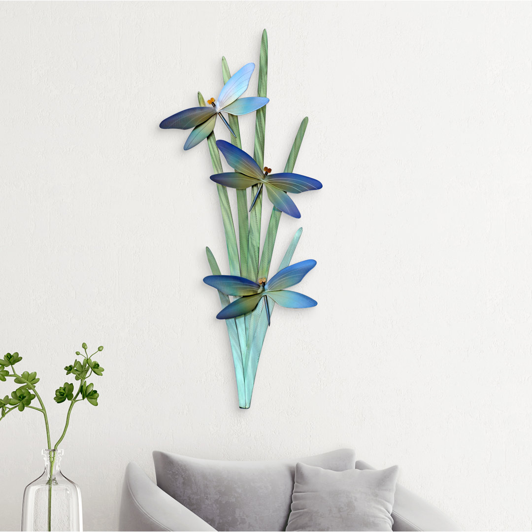 Handmade Wall Decor on Metal Rosalind Wheeler