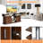 Pilicy Unfinished TV Stand for TVs up to 70"