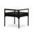 Bayline Glass Top End Table with Storage