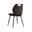 Dining Chairs - Contemporary Dining Chair - Comfortable Linen Dining Chairs - Metal Legs-264935915-246724160