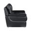Fauteuil en cuir véritable Henton-26164773