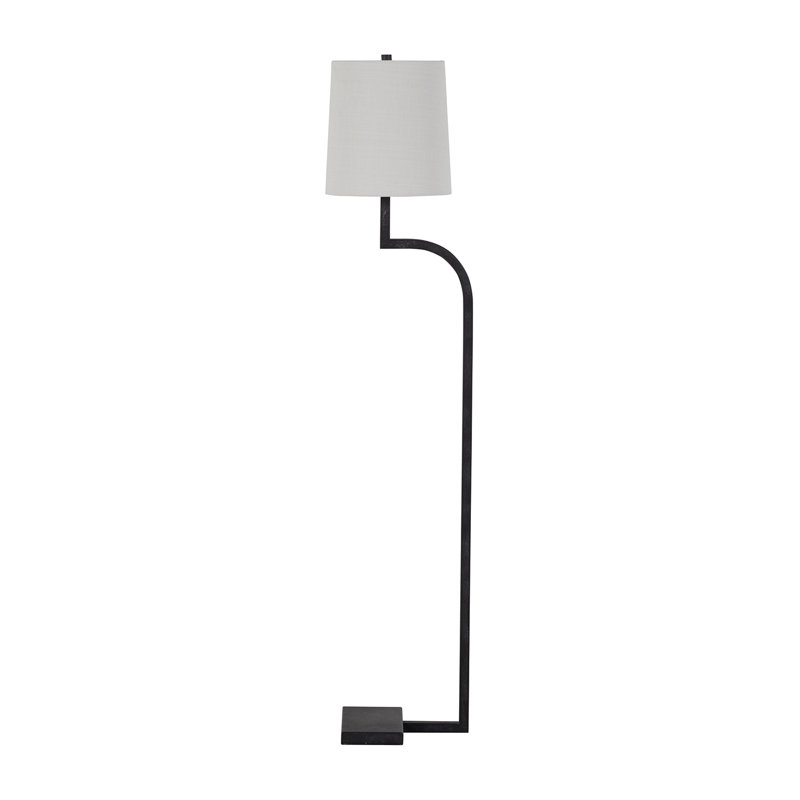 Hawthorne 53" Floor Lamp, Rusty Black, 100 W