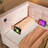 Pink Velvet Twin Bed Frame, Daybed With Hydraulic Storage, & Type - C Charging, Back, And Storage Pockets On Edges Upholstered In Velvet, Frame Back Wooden Slats, Ensuring Comfort Convenience-1756510389