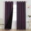 Paire de rideaux 100% occultant avec œillets Deconovo-75195024-75195031