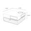 Table basse rotative simplifiée de luxe