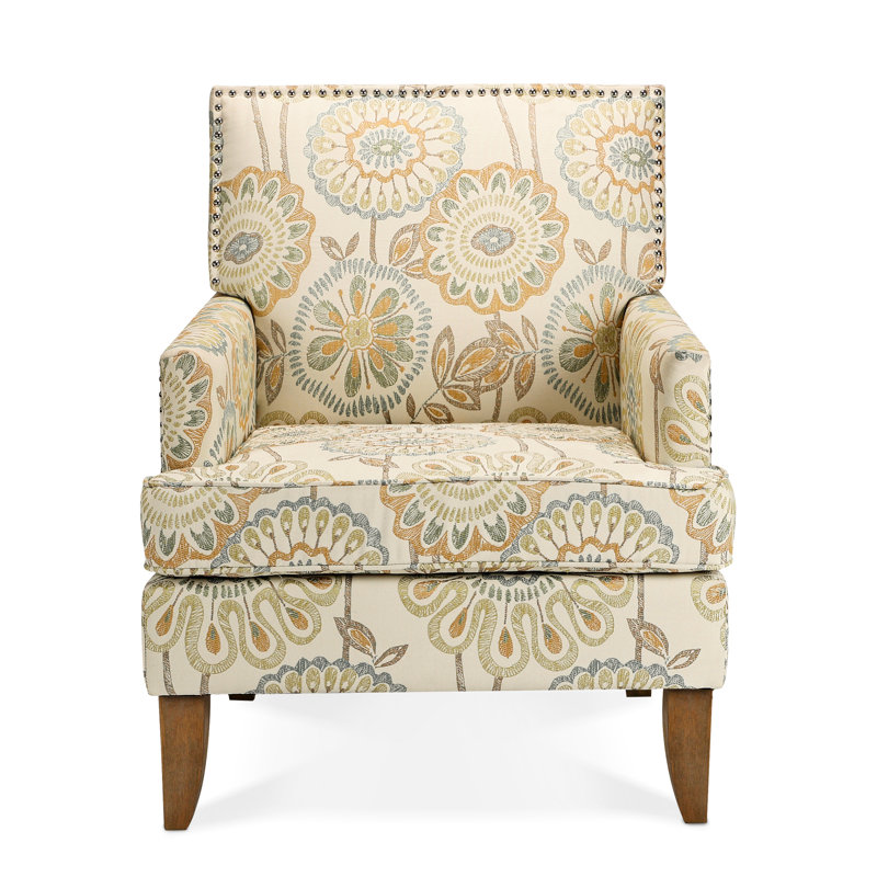 Élégante caractéristique de la chaise de maison - garniture cloutée en forme de bulle, style de vie chic et élégant